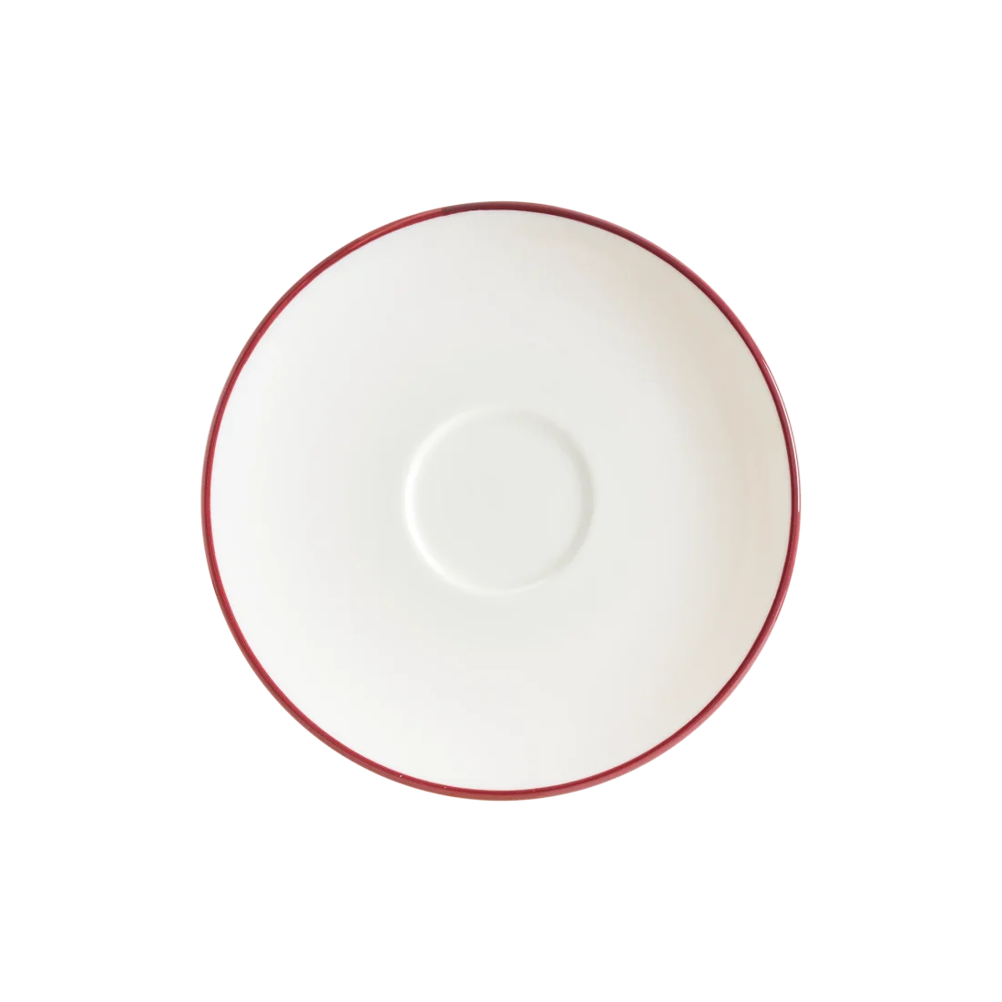 Bonna Linea Burgundy Gourmet Kahve Fincanı Tabağı 12 cm 1 Bonna Linea Burgundy Gourmet Kahve Fincanı Tabağı 12 cm