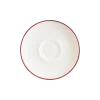 Bonna Linea Burgundy Kahve Fincan Tabağı 16 cm