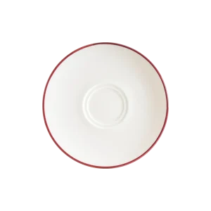Bonna Linea Burgundy Kahve Fincan Tabağı 16 cm