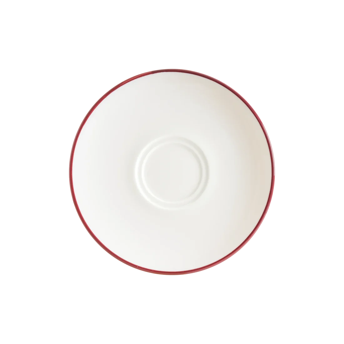 Bonna Linea Burgundy Kahve Fincan Tabağı 16 cm 1 Bonna Linea Burgundy Kahve Fincan Tabağı 16 cm