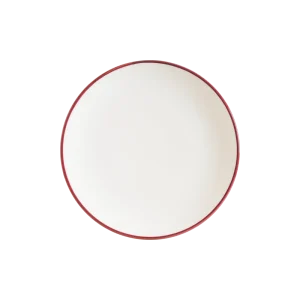 Bonna Linea Burgundy Gourmet Düz Tabak 23 cm