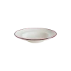 Bonna Linea Burgundy Gourmet Çukur Tabak 24 cm 400 cc