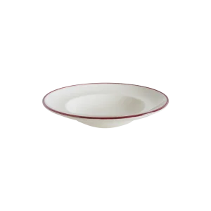 Bonna Linea Burgundy Gourmet Çukur Tabak 24 cm 400 cc