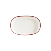 Bonna Linea Burgundy Hygge 10cm Oval Servis