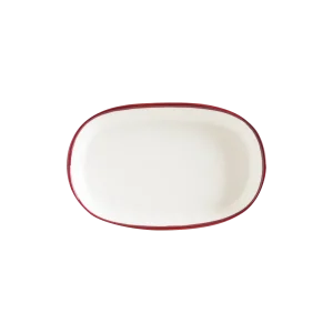 Bonna Linea Burgundy Hygge 10cm Oval Servis