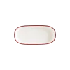 Bonna Linea Burgundy Hygge 18 cm Oval Servis