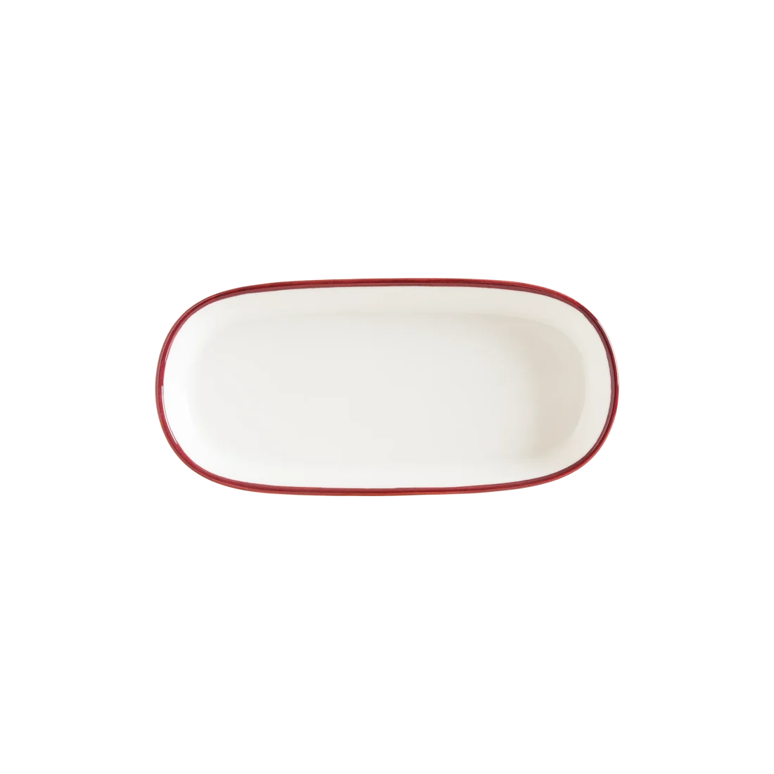 Bonna Linea Burgundy Hygge 18 cm Oval Servis 1 Bonna Linea Burgundy Hygge 18 cm Oval Servis