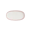 Bonna Linea Burgundy Hygge 25cm  Oval Tabak