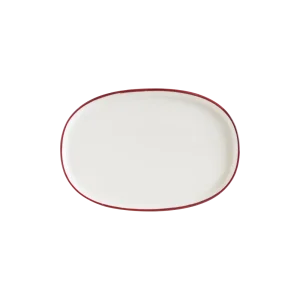 Bonna Linea Burgundy Hygge 34 cm Oval Servis