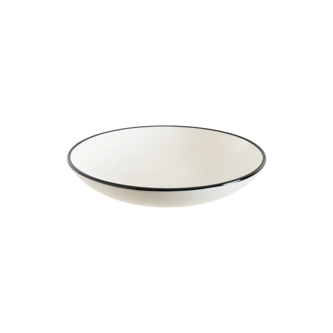 Bonna Linea Black Bloom Çukur Tabak 25 cm 1300 cc 1 Bonna Linea Black Bloom Çukur Tabak 25 cm 1300 cc