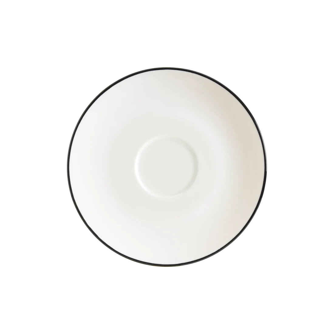 Bonna Linea Black Gourmet Kahve Fincanı Tabağı 12 cm 1 Bonna Linea Black Gourmet Kahve Fincanı Tabağı 12 cm