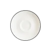 Bonna Linea Black Gourmet Kahve Fincan Tabağı 16 cm