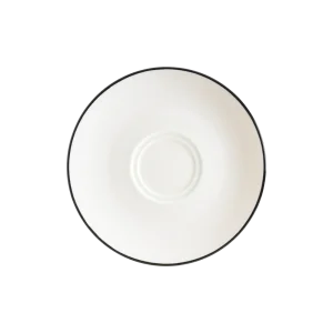 Bonna Linea Black Gourmet Kahve Fincan Tabağı 16 cm