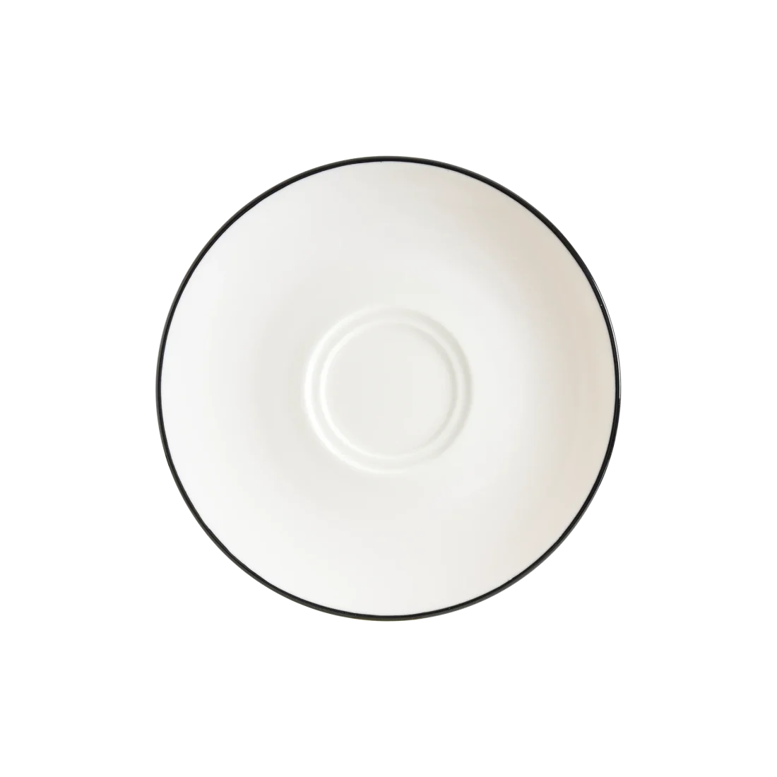 Bonna Linea Black Gourmet Kahve Fincan Tabağı 16 cm 1 Bonna Linea Black Gourmet Kahve Fincan Tabağı 16 cm