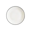 Bonna Linea Black Gourmet Düz Tabak 25 cm
