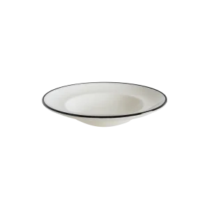 Bonna Linea Black Gourmet Çukur Tabak 27 cm 400 cc