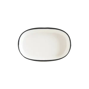 Bonna Linea Black Hygge 10cm Oval Servis
