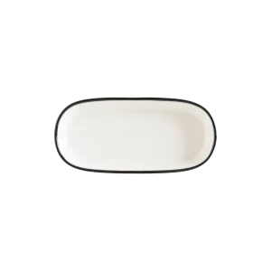 Bonna Linea Black Hygge 18 cm Oval Servis
