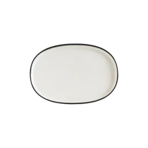 Bonna Linea Black Hygge 34 cm Oval Servis