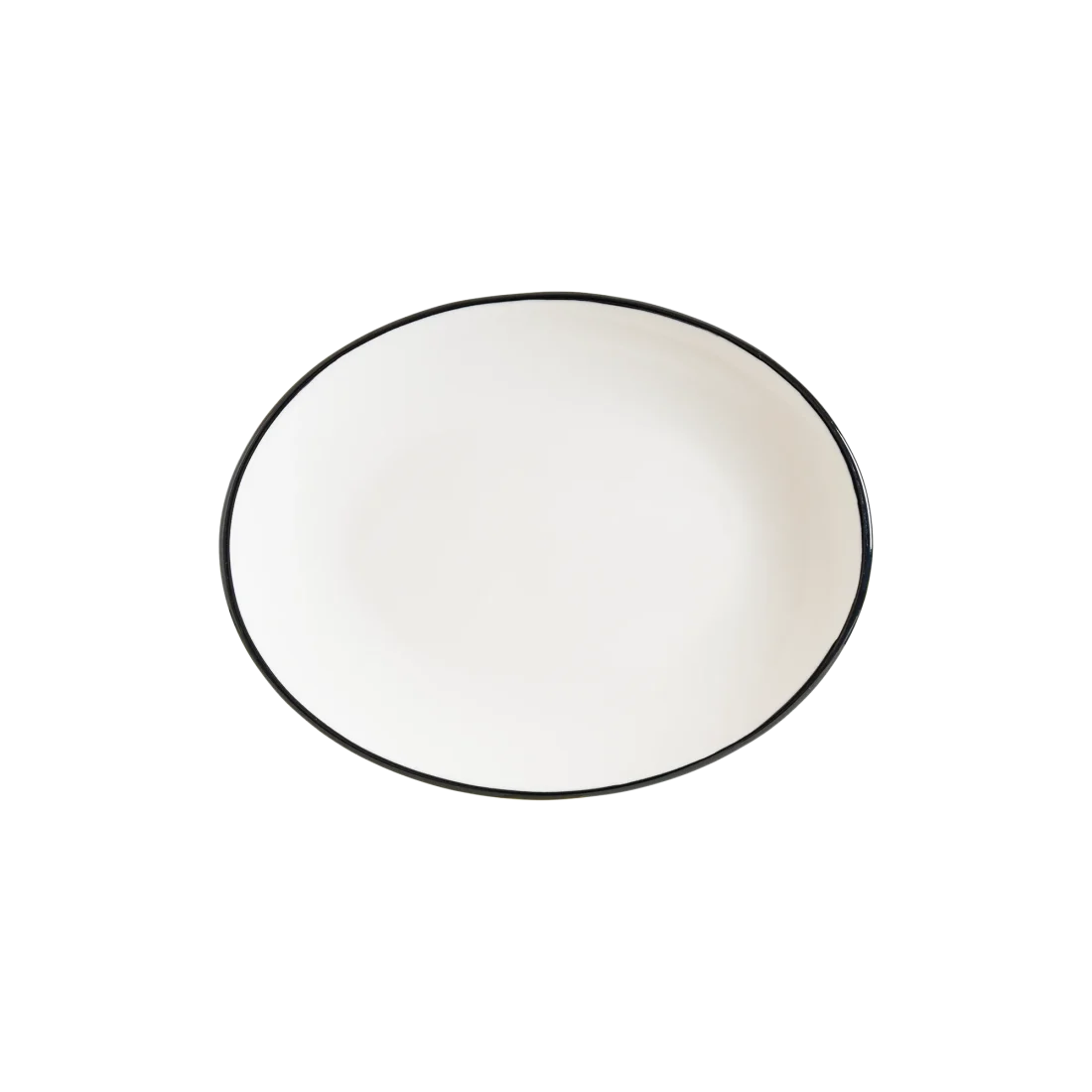 Bonna Linea Black Moove Oval Tabak 20*15,6 cm 1 Bonna Linea Black Moove Oval Tabak 20*15,6 cm