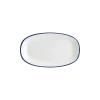Bonna Linea Blue Gourmet Oval Kayık Tabak 15*8.5 cm