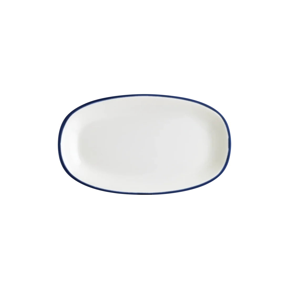 Bonna Linea Blue Gourmet Oval Kayık Tabak 19*11 cm 1 Bonna Linea Blue Gourmet Oval Kayık Tabak 19*11 cm
