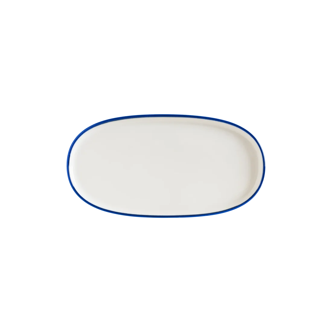 Bonna Linea Blue Hygge 21cm Oval Tabak 1 Bonna Linea Blue Hygge 21cm Oval Tabak
