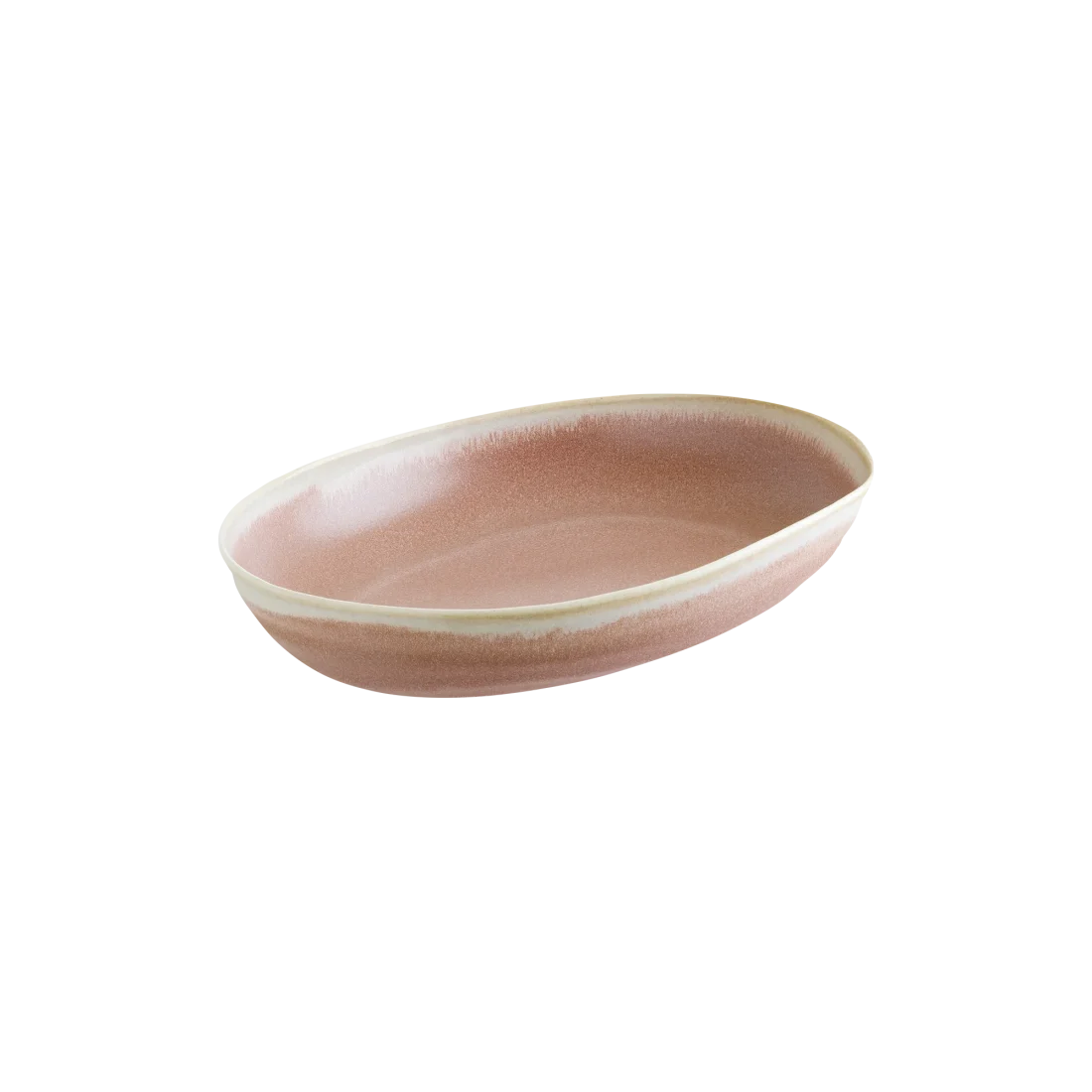 Bonna Pink Pott Oval Kayık Tabak 12 cm 1 Bonna Pink Pott Oval Kayık Tabak 12 cm