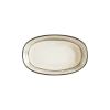 Bonna Cortado Spiral Gourmet Oval Kayık Tabak 24*14 cm