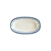Bonna Esnaf Mid White Gourmet Oval Kayık Tabak 15*8.5 cm