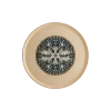 Bonna Mezopotamya Mozaik Kahve Gourmet Pizza Tabağı 32 cm