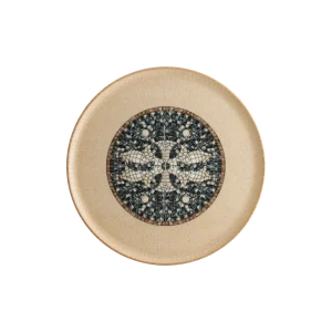 Bonna Mezopotamya Mozaik Kahve Gourmet Pizza Tabağı 32 cm