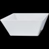 Biradlı Açık Büfe Melamin Salata Kare Kase 18X18X8,5