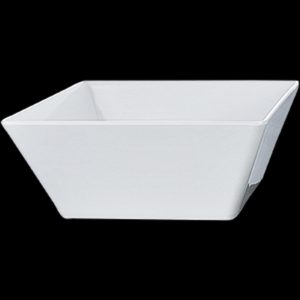 Biradlı Açık Büfe Melamin Salata Kare Kase 18X18X8,5