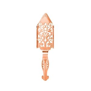 Biradlı Absınthe Kaşığı (Bakır) (16X4,1 Cm)