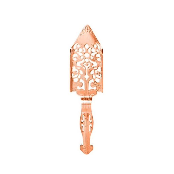 Biradlı Absınthe Kaşığı (Bakır) (16X4,1 Cm) 1 Biradlı Absınthe Kaşığı (Bakır) (16X4,1 Cm)