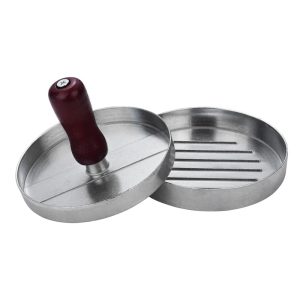 Biradlı Alüminyum Hamburger Pressi (11,7X11,7X7,9 Cm)